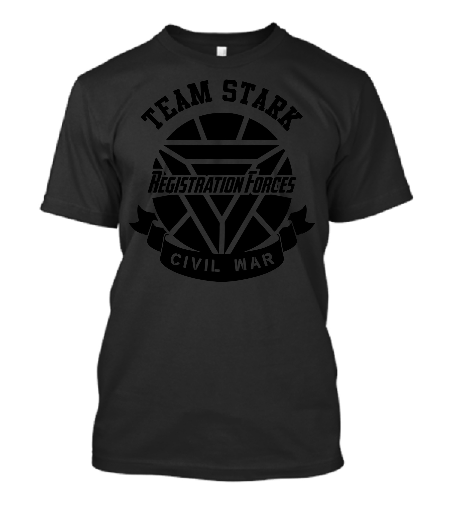 Team Stark Registration Forces Civil War T-Shirt
