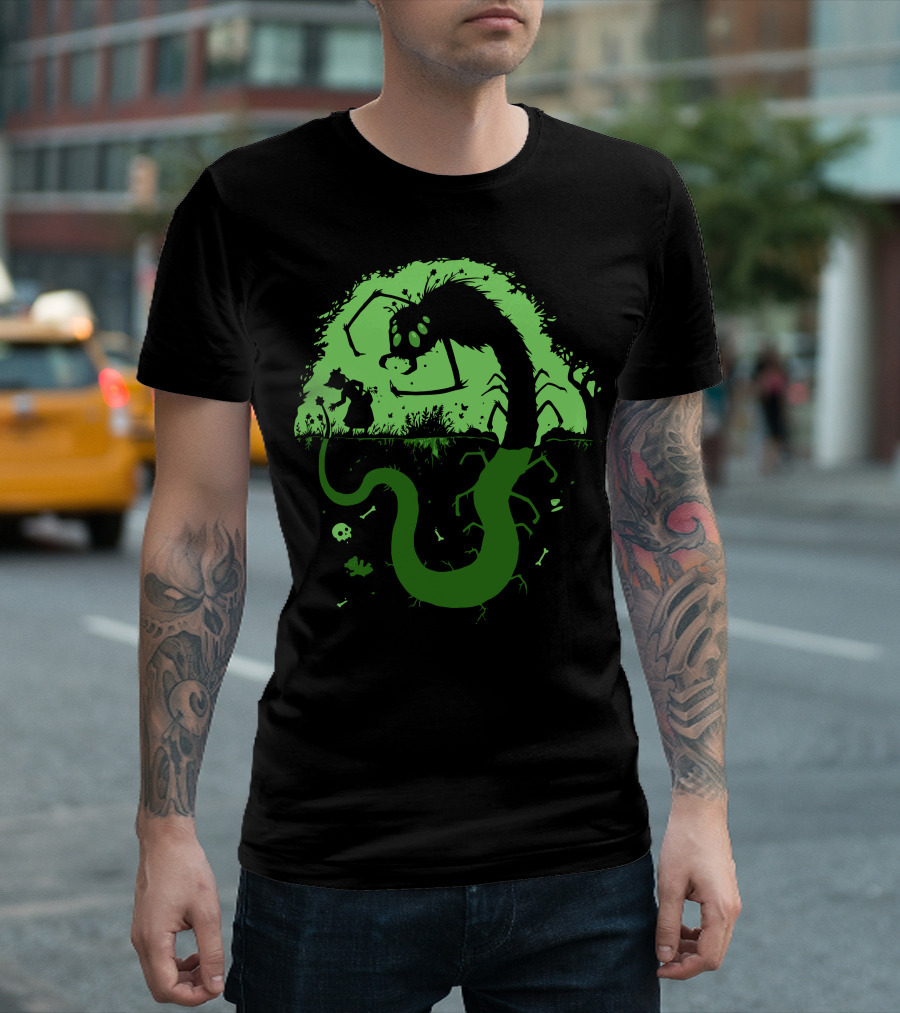 The Flower Feast Encounter in the Shadow of the Monster Forest T-Shirt