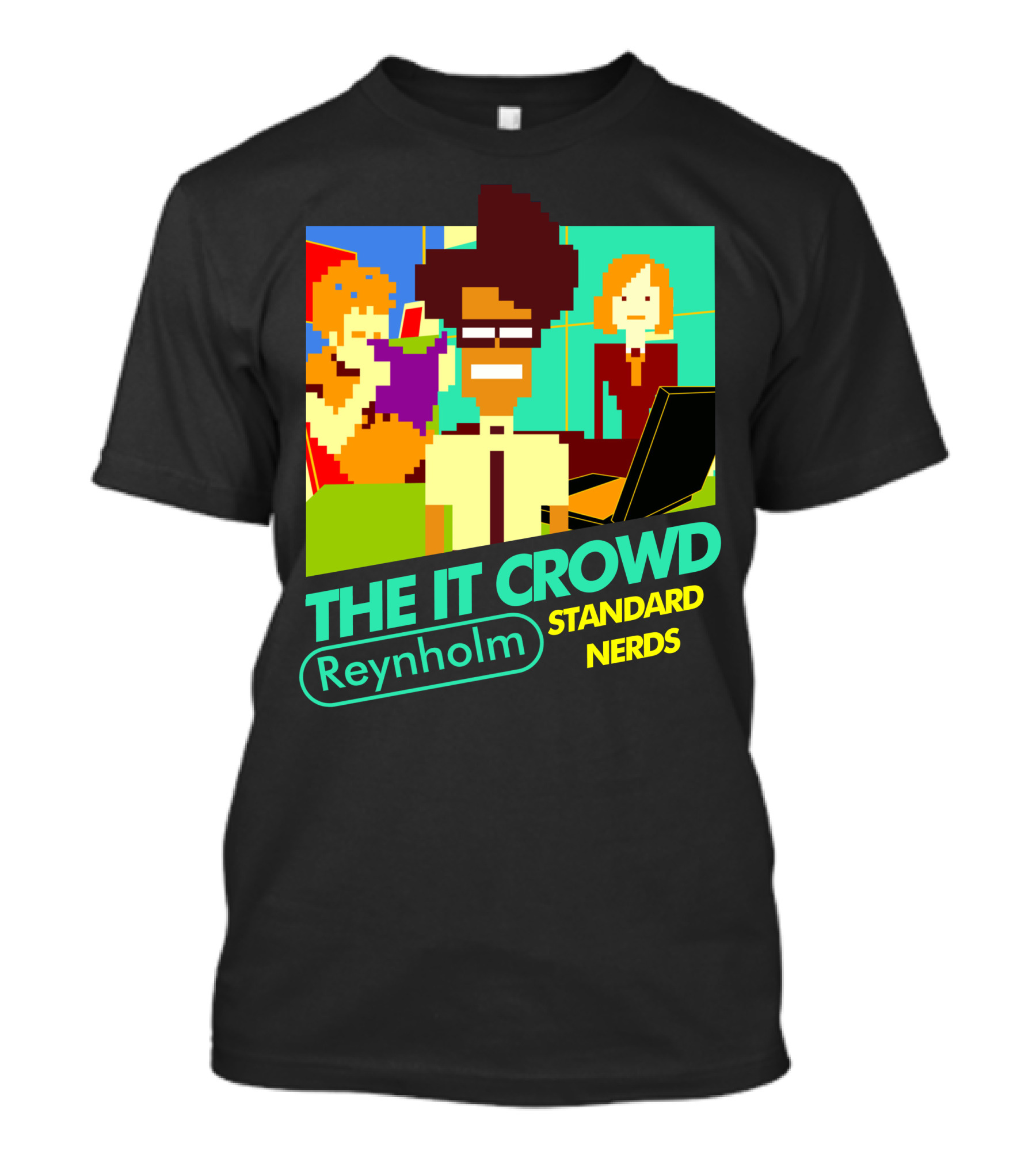 The IT Crowd Reynholm Standard Nerds NES Game T-Shirt