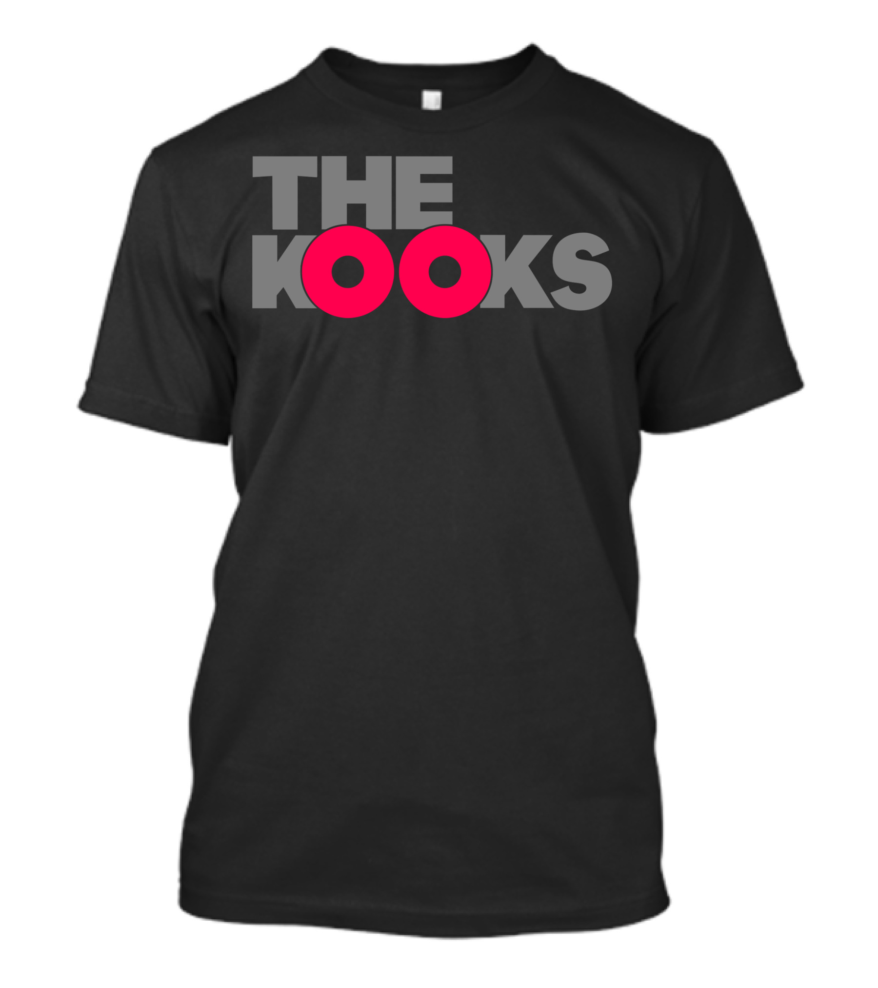 The Kooks Band Logo Bold Gray T-Shirt