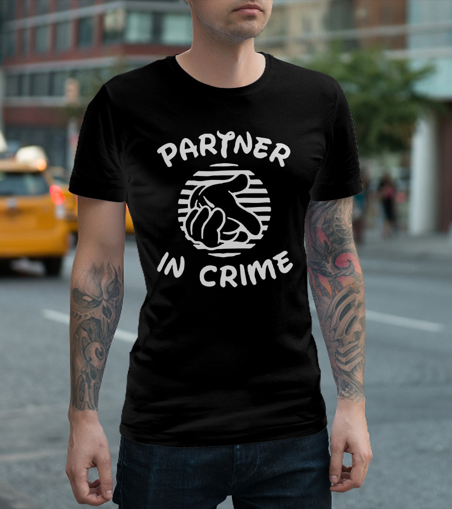 Partner in Crime Valentine's Day T-Shirt