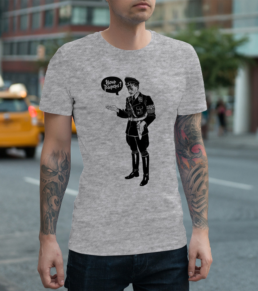 A Wolf In Schwein Your Papers? T-Shirt
