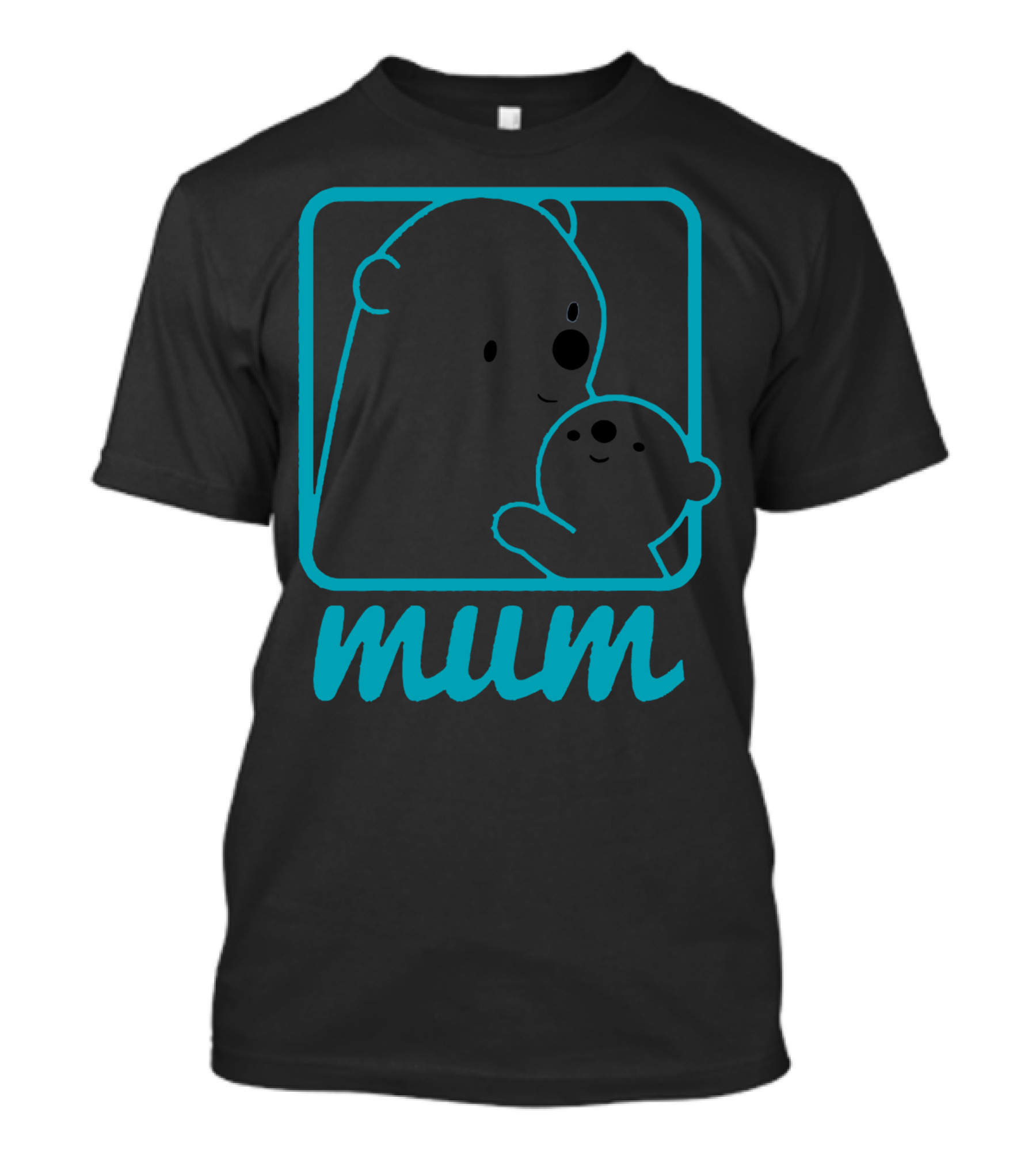 Bear Mum Cute Mummy T-Shirt