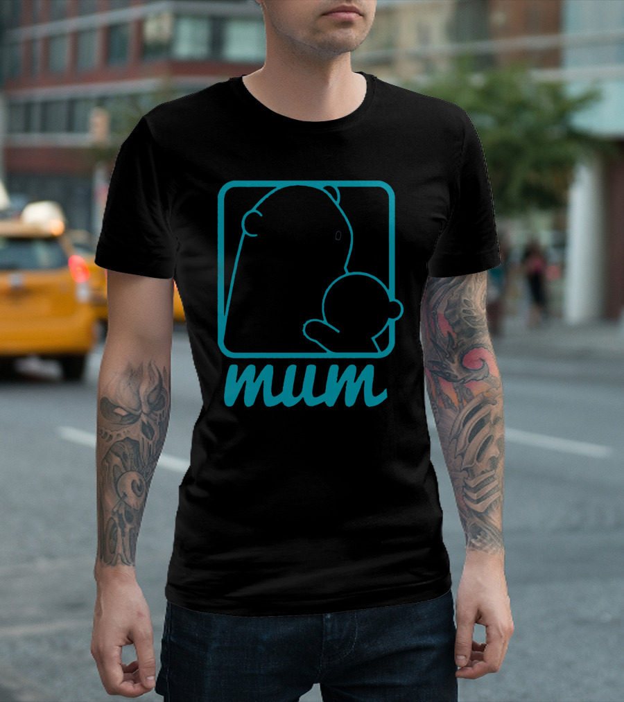 Bear Mum Cute Mummy T-Shirt