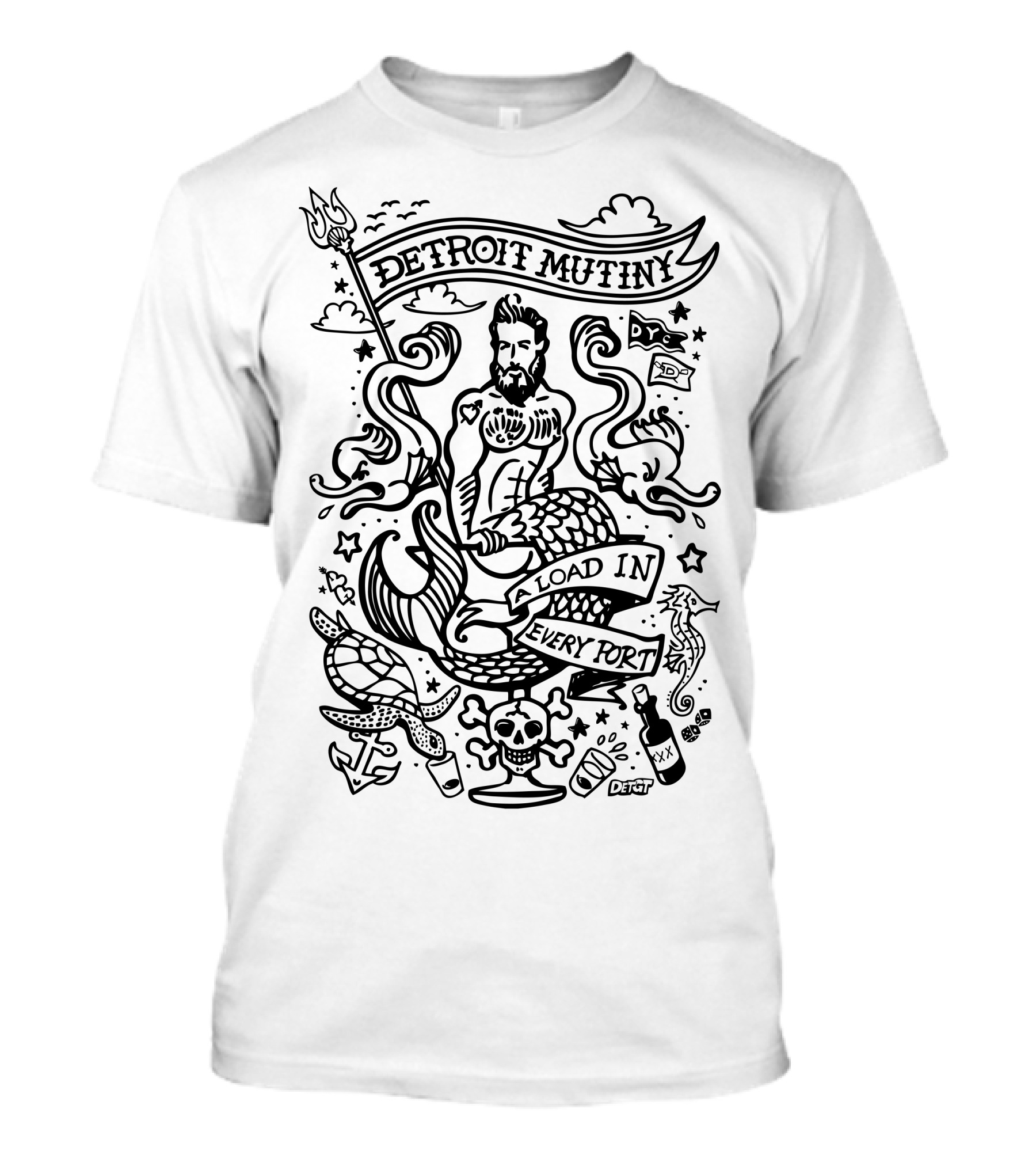 DETROIT MUTINY A LOAD IN EVERY PORT T-Shirt