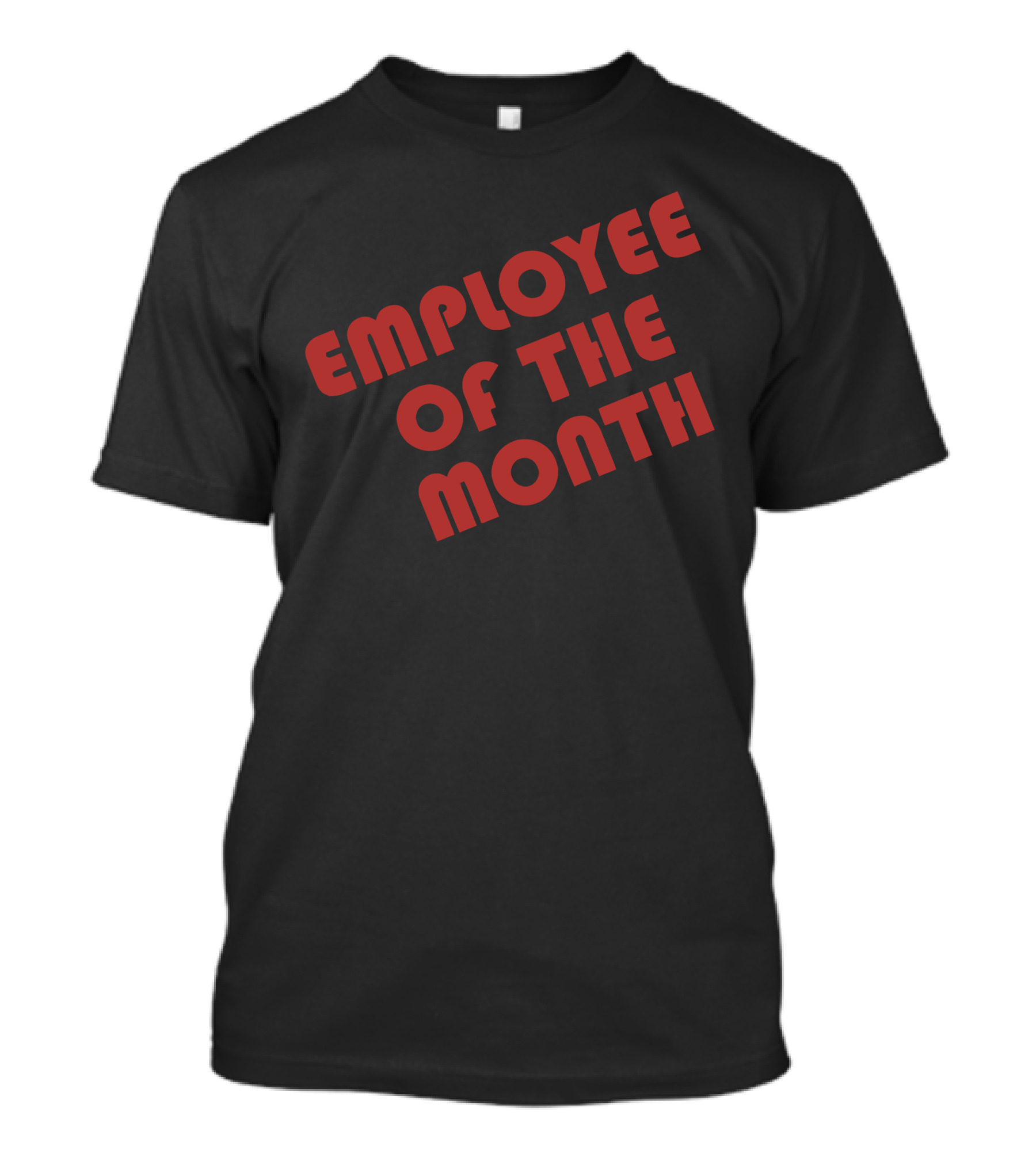 Employee Of The Month Bold Retro T-Shirt