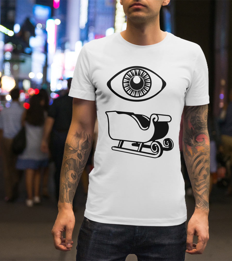 Eye Sleigh Sled T-Shirt