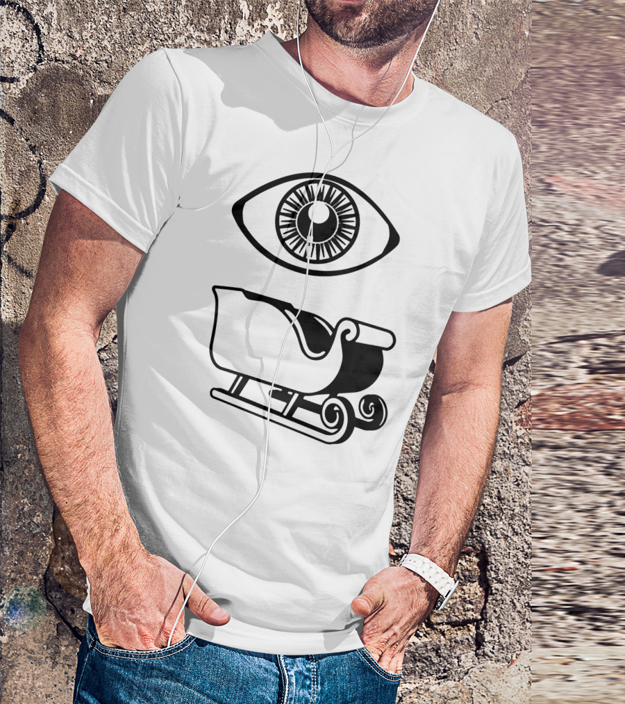 Eye Sleigh Sled T-Shirt