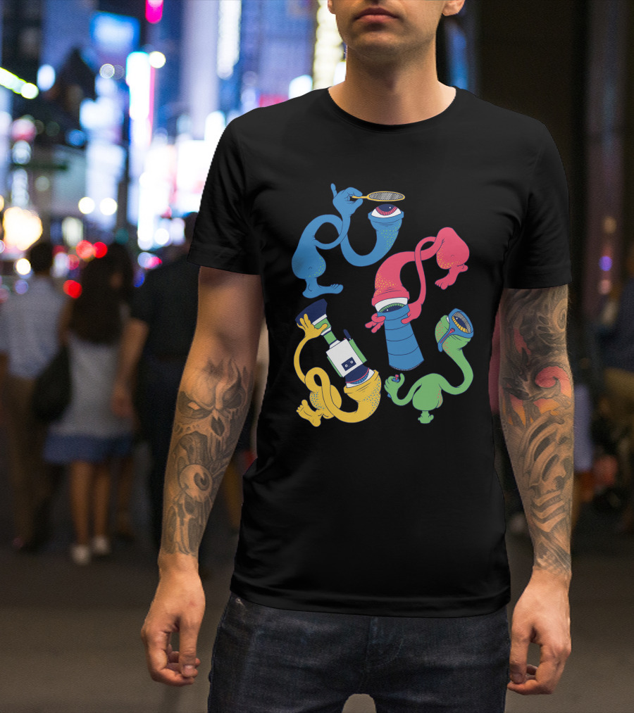 Eye Spy Colorful Creature Loop T-Shirt