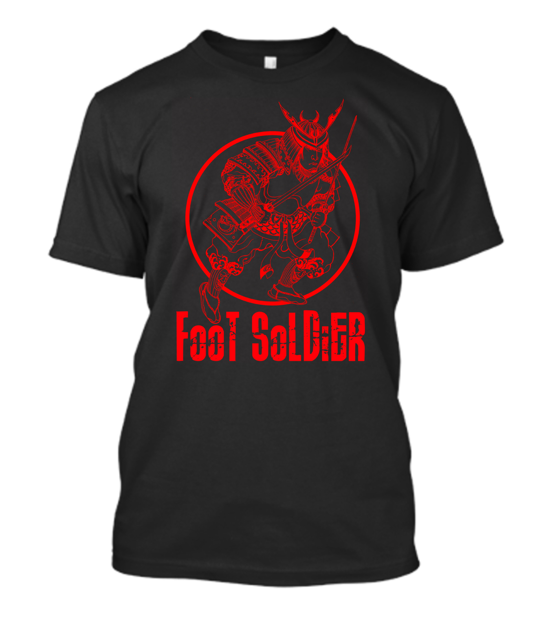 Foot Soldier Samurai Warrior T-Shirt