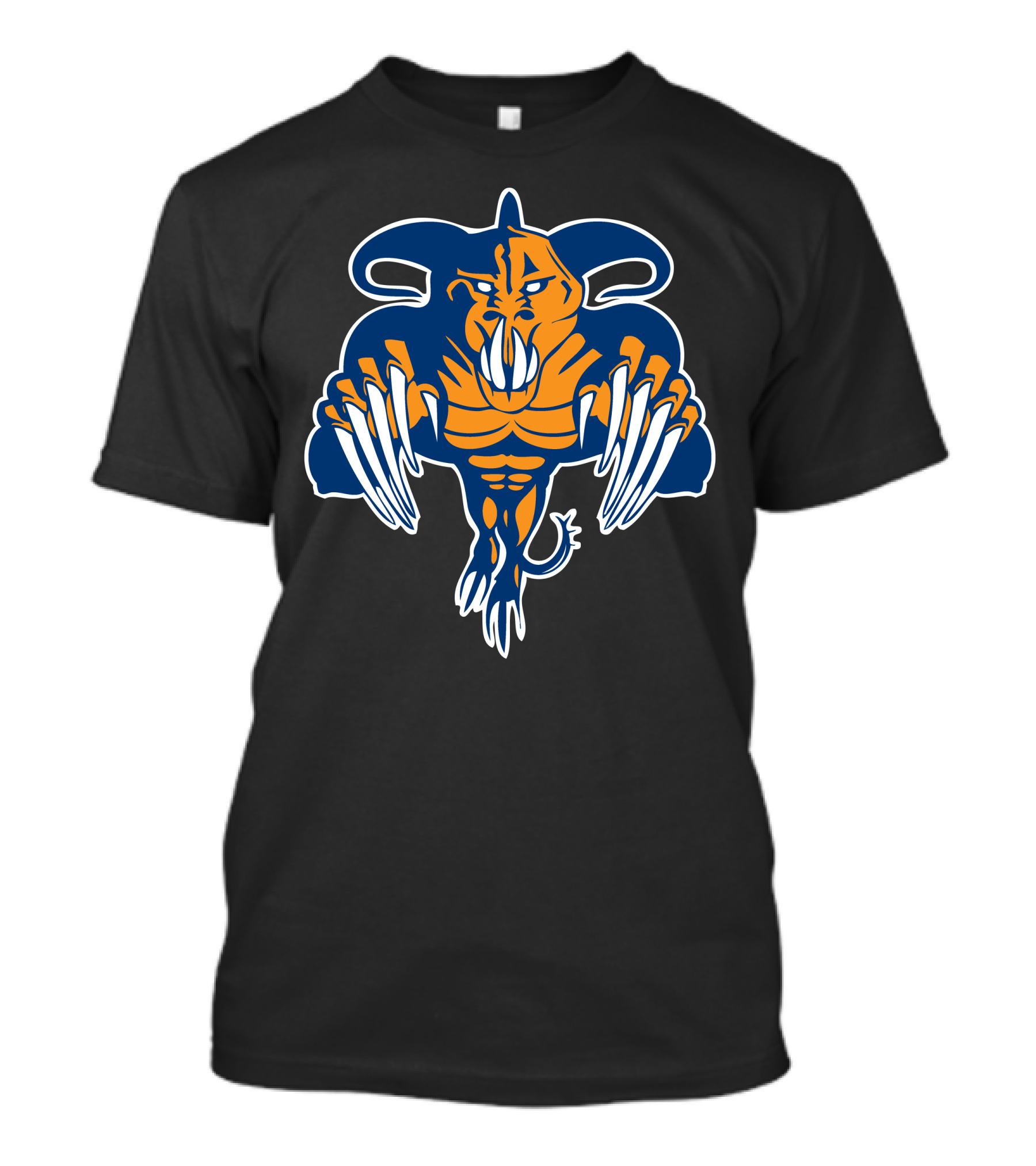 Gypsum Deathclaws Ferocious Mascot Claws And Horns T-Shirt