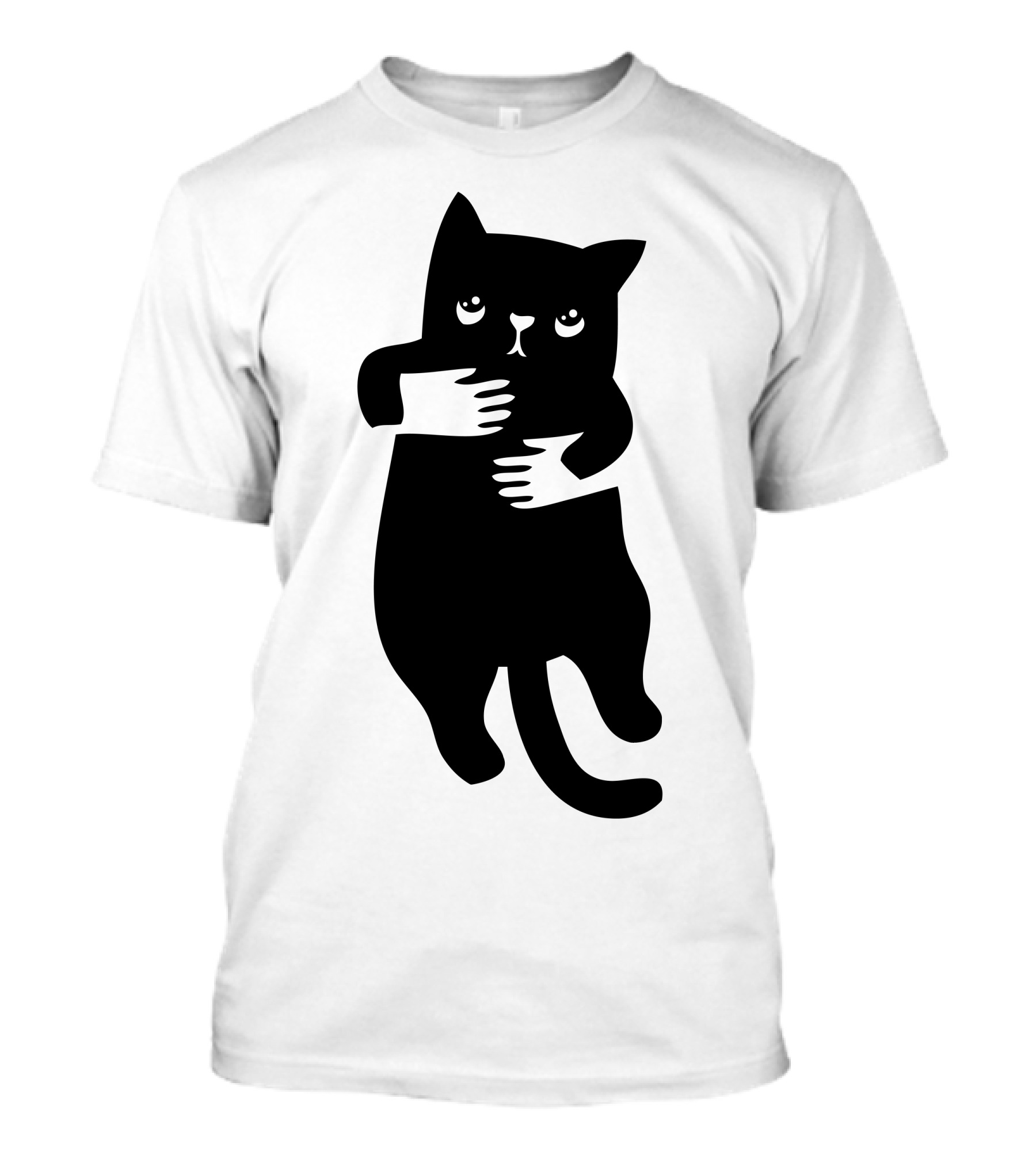 Hand Hug Cat T-Shirt