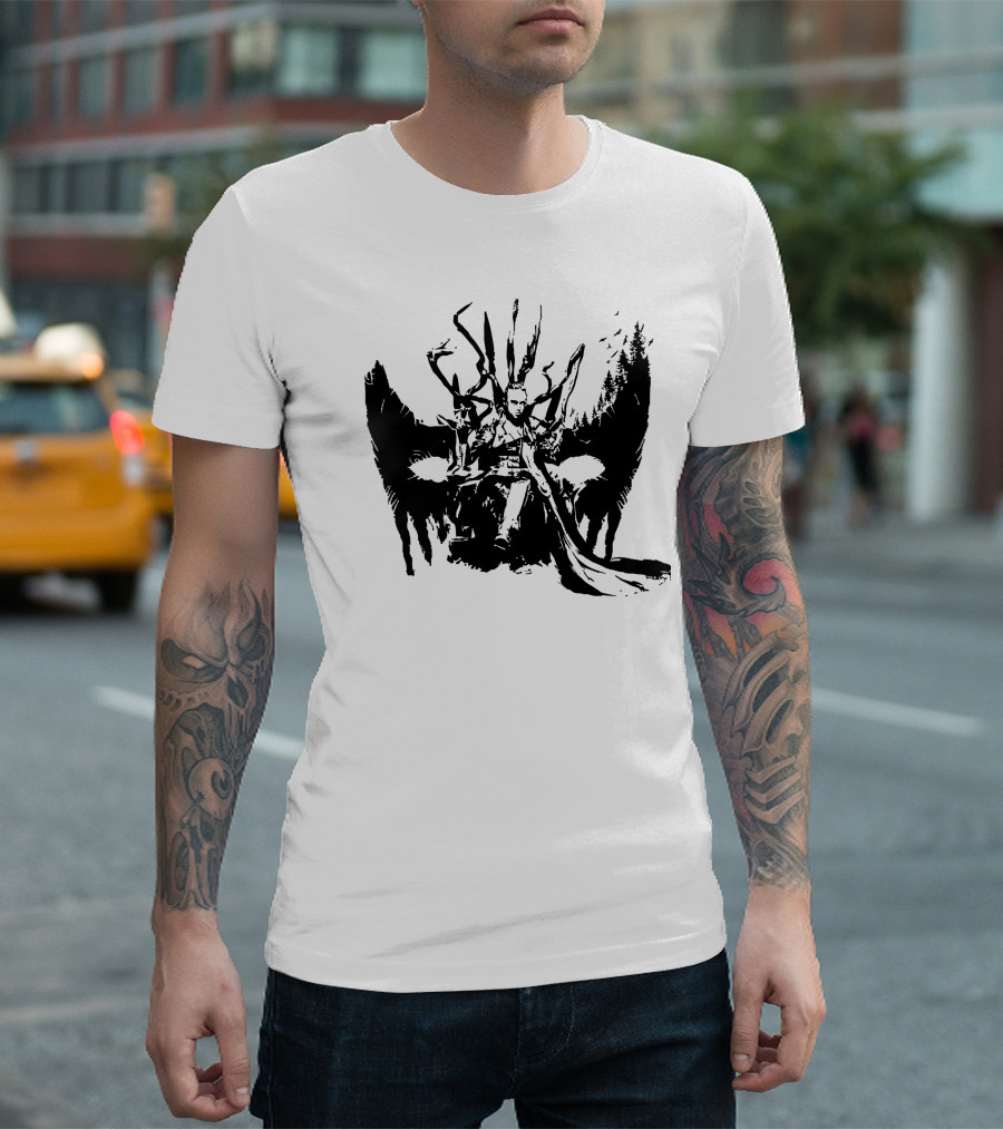 Heda Commander Throne Antlers Forest T-Shirt