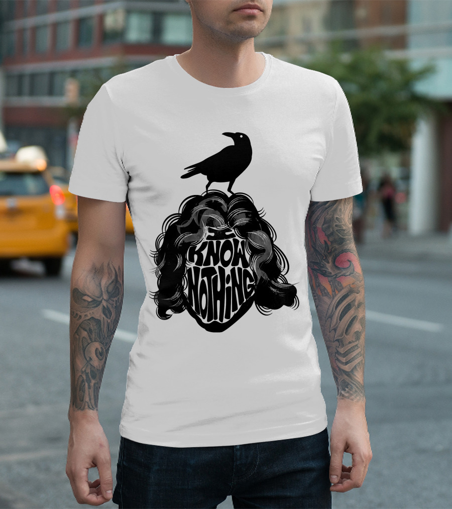 Know Nothing Raven on Hair T-Shirt