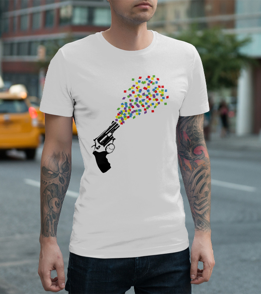 Party Gun Confetti Explosion T-Shirt