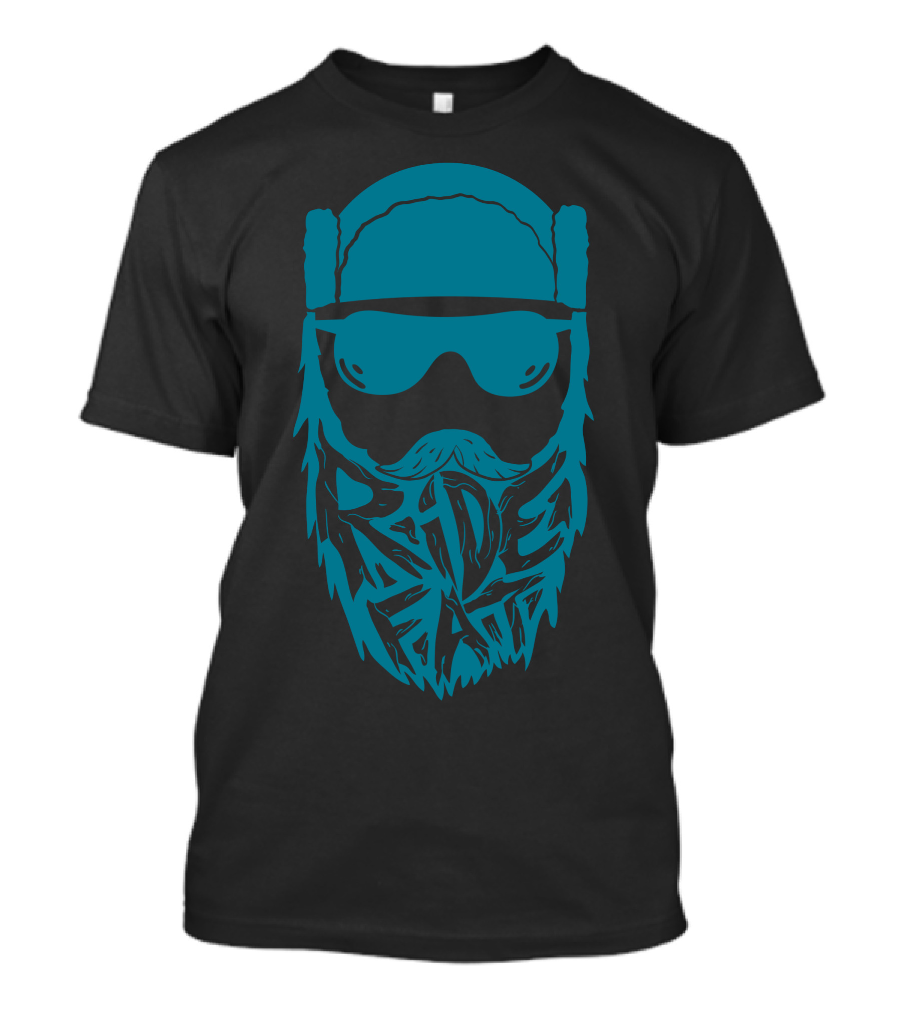 Ride Fat Bearded Snowboarder T-Shirt