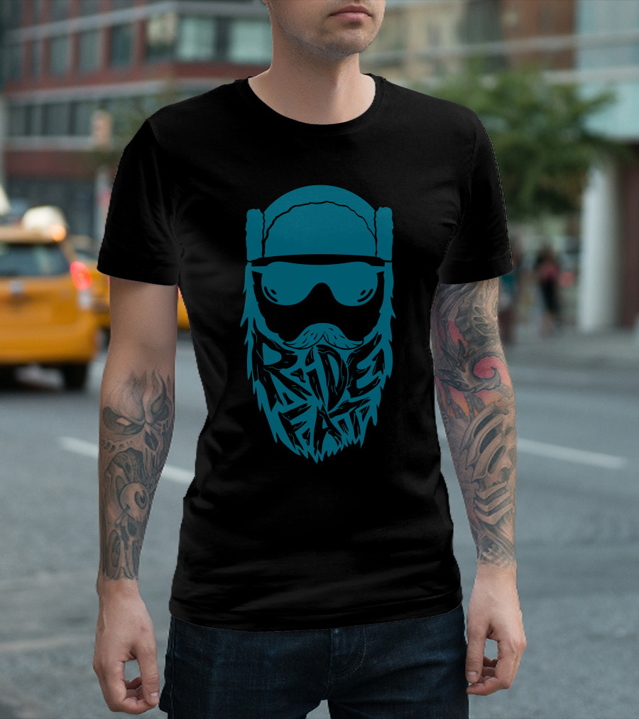 Ride Fat Bearded Snowboarder T-Shirt