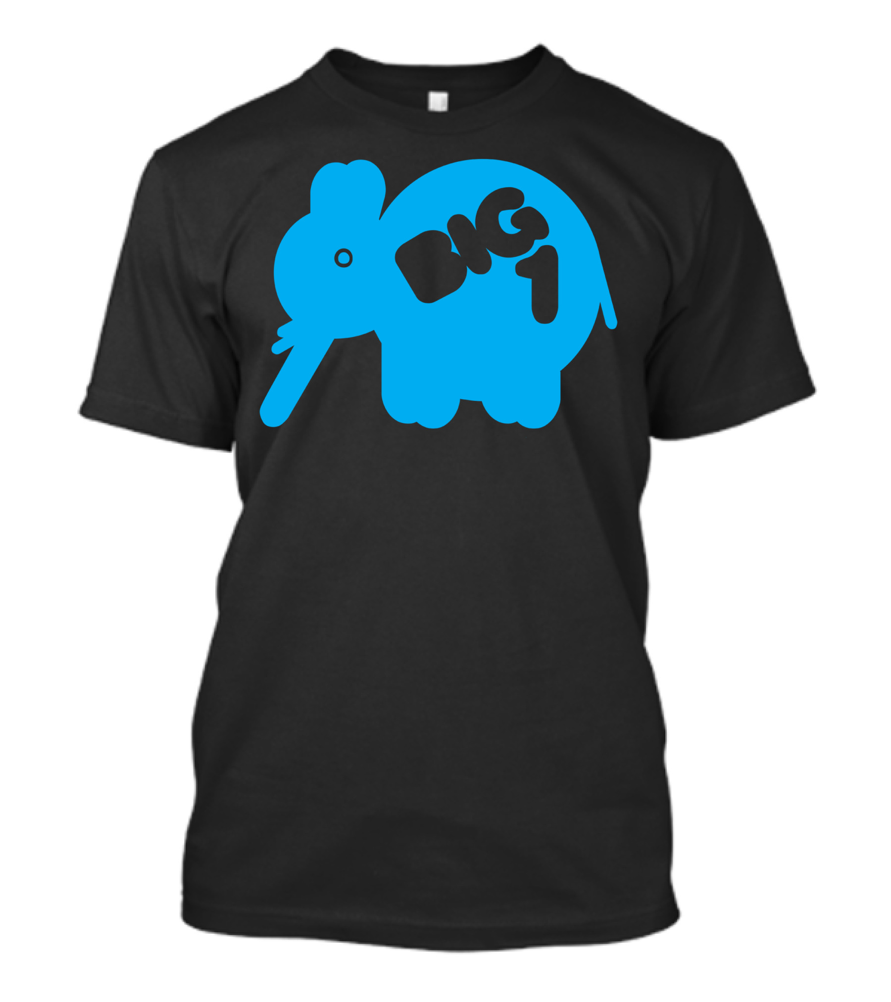 Snoogle Dingbat Big 1 Elephant T-Shirt