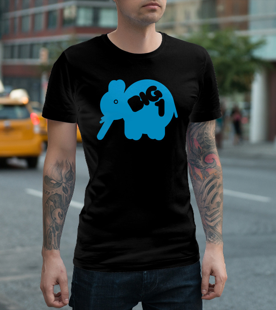 Snoogle Dingbat Big 1 Elephant T-Shirt