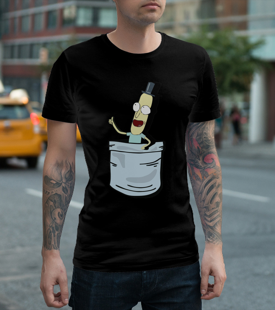 Mr Poopybutthole Pocket Adventure Character T-Shirt
