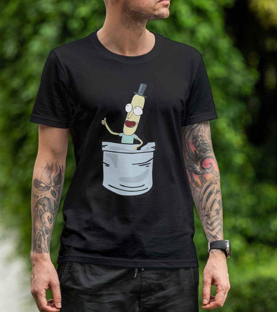 Mr Poopybutthole Pocket Adventure Character T-Shirt