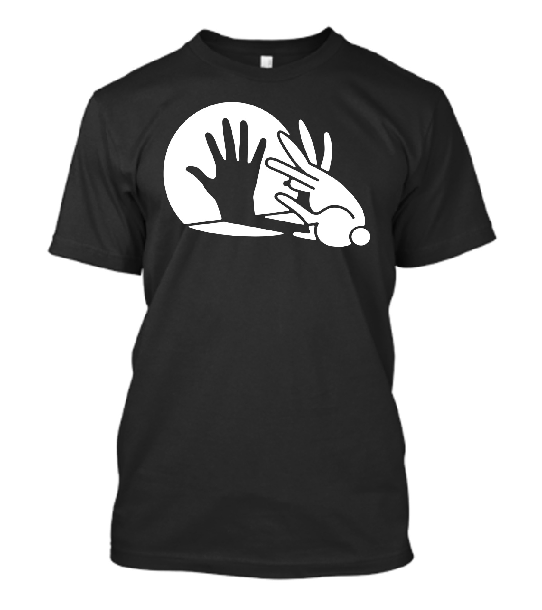 Hand Shadow Rabbit T-Shirt