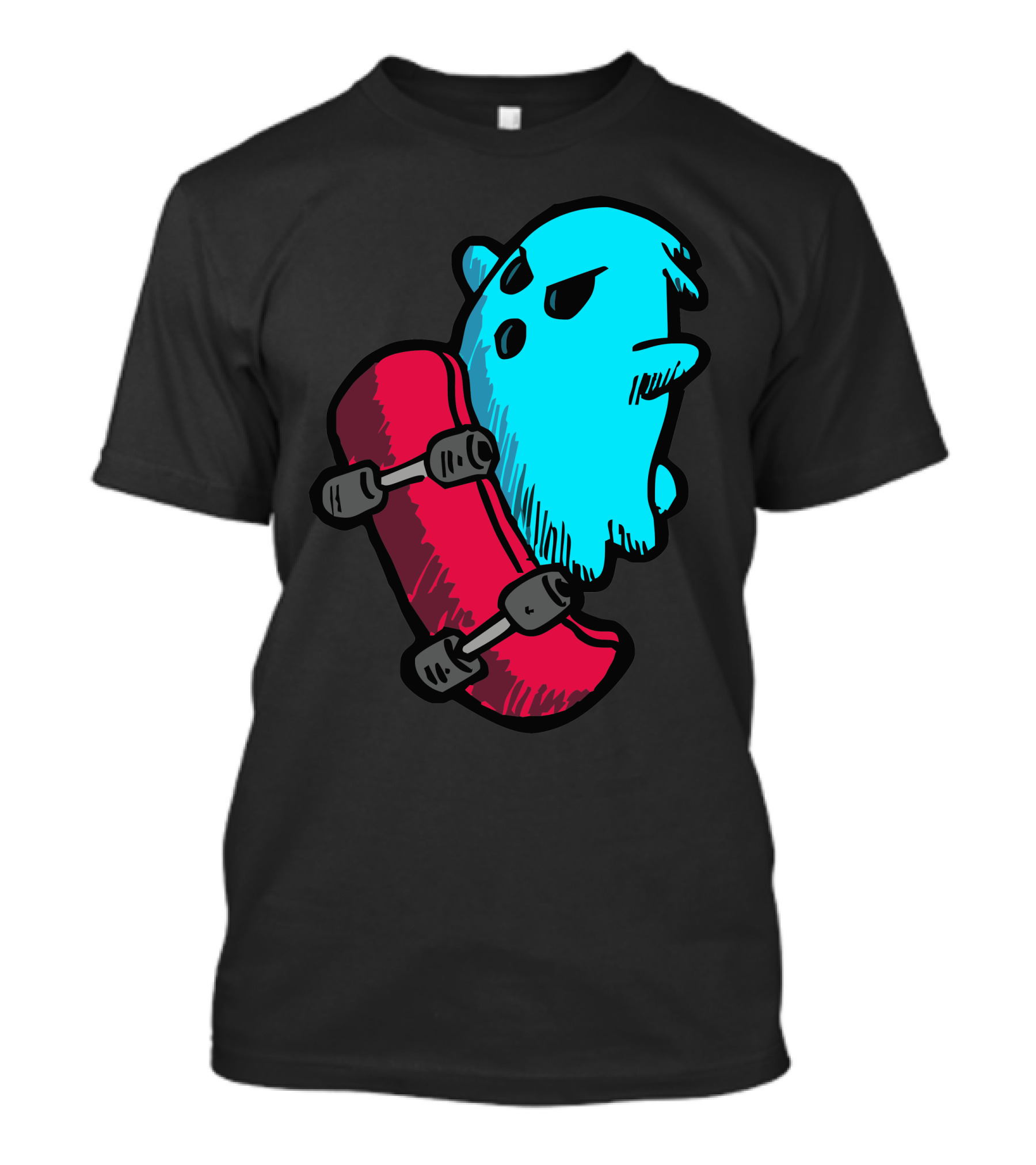 Radical Ghost Riding Skateboard T-Shirt