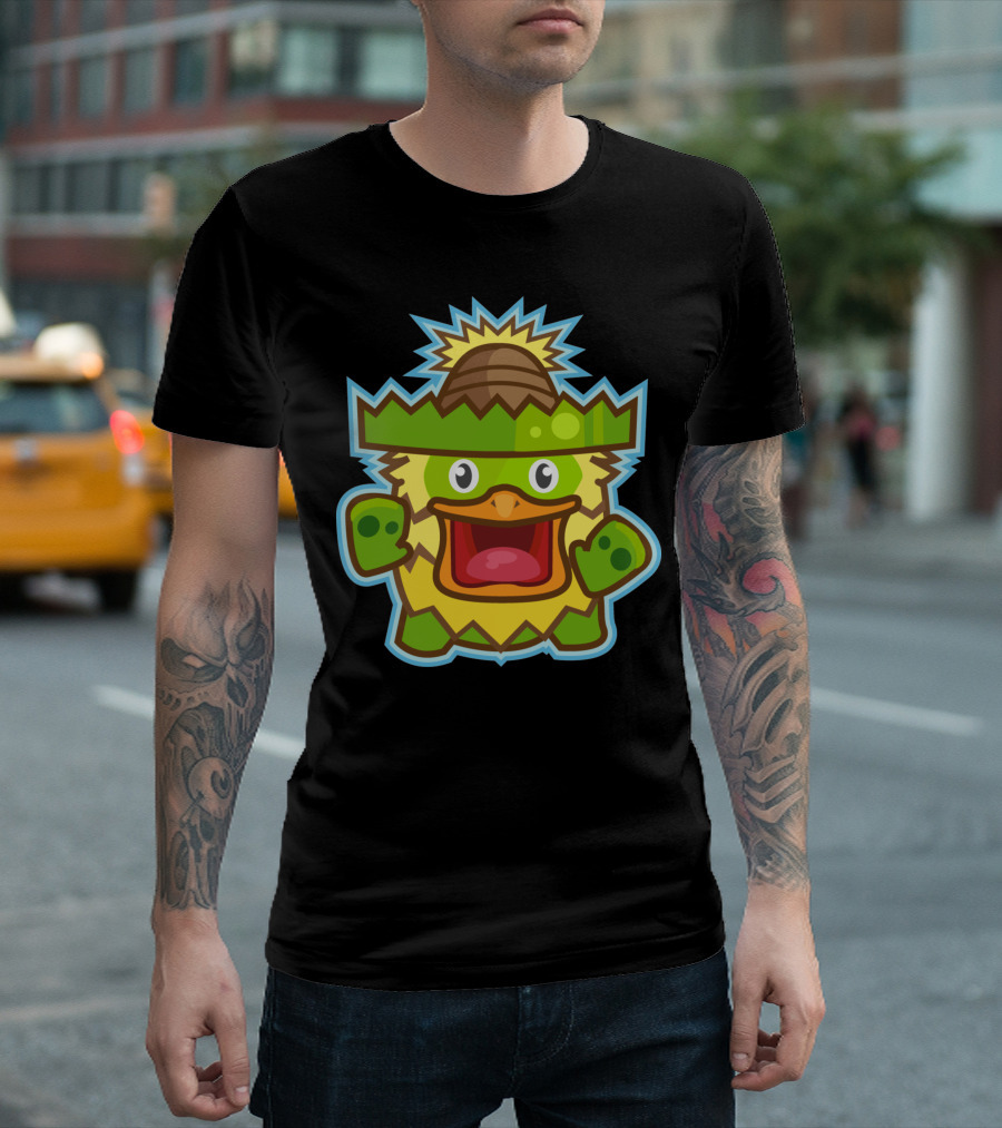 Raindish Fiesta Ludicolo Cartoon Character T-Shirt