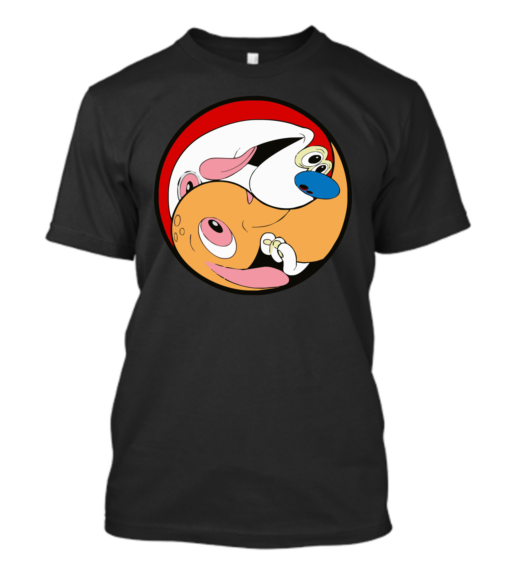 Ren Yang Ren And Stimpy Cartoon Characters T-Shirt