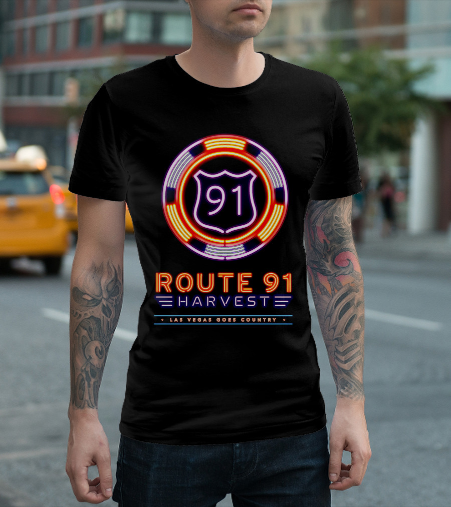 Route 91 Harvest Las Vegas Goes Country T-Shirt