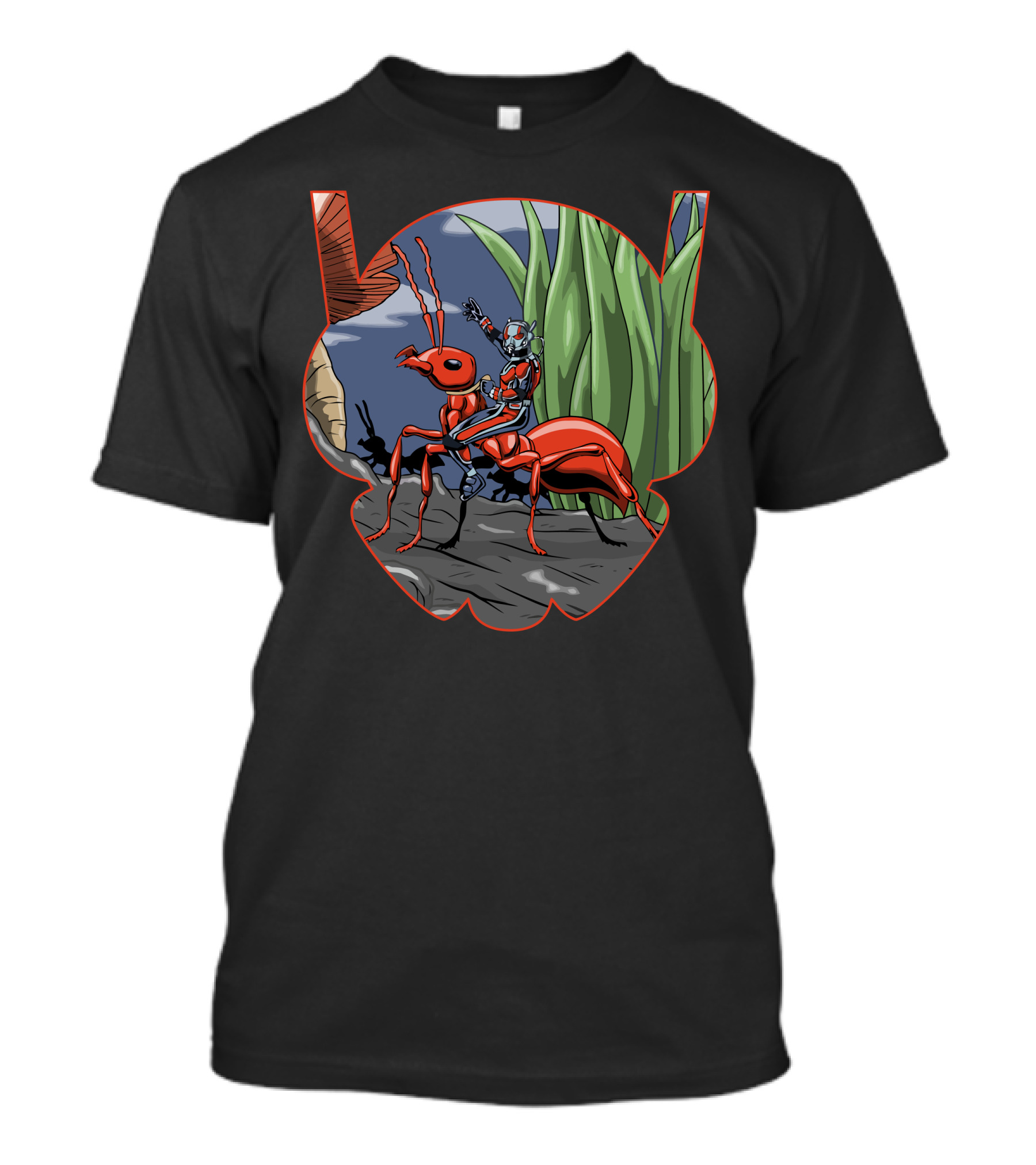 Scott Lang Riding Giant Ant Adventure In The Backyard T-Shirt