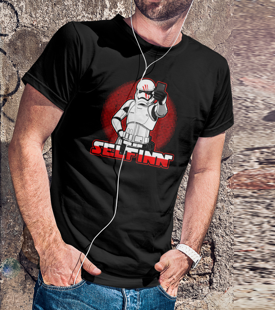 Selfinn Stormtrooper Taking A Selfie T-Shirt