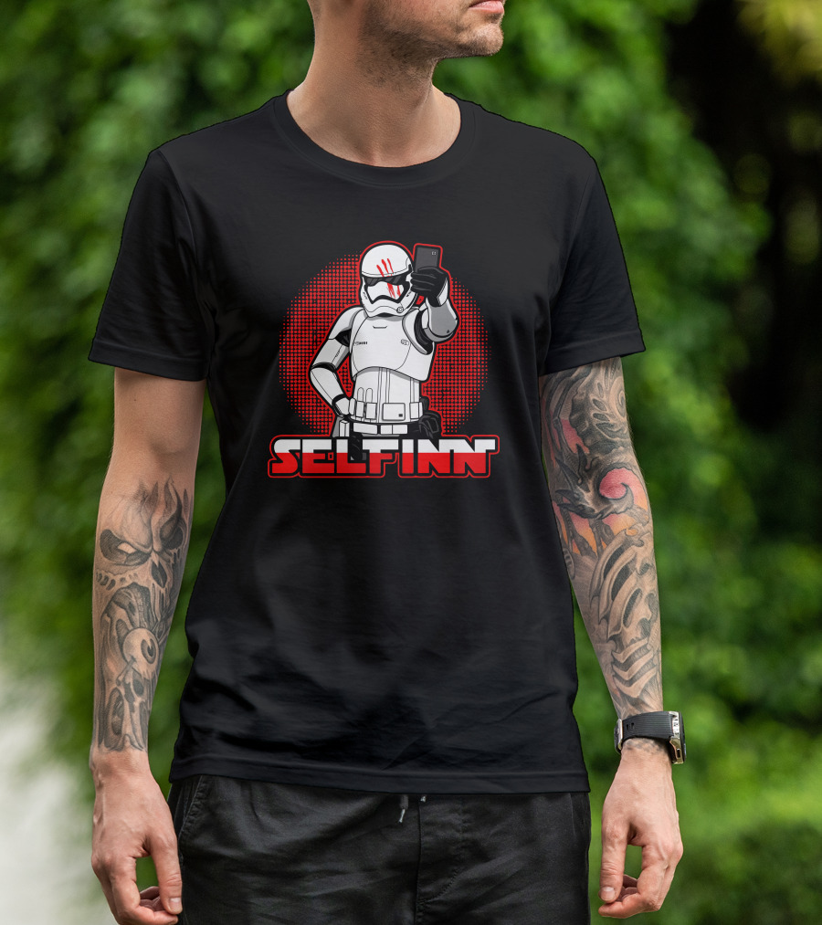 Selfinn Stormtrooper Taking A Selfie T-Shirt