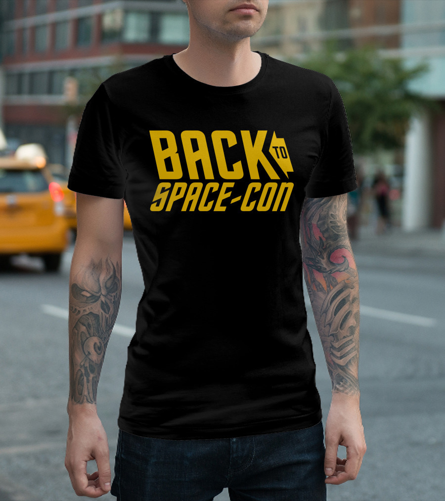BACK TO SPACE-CON Retro Sci-Fi Event T-Shirt