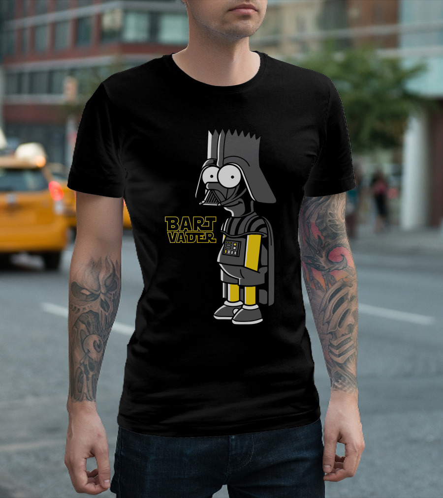 Bart Vader Star Wars Simpson Mashup T-Shirt