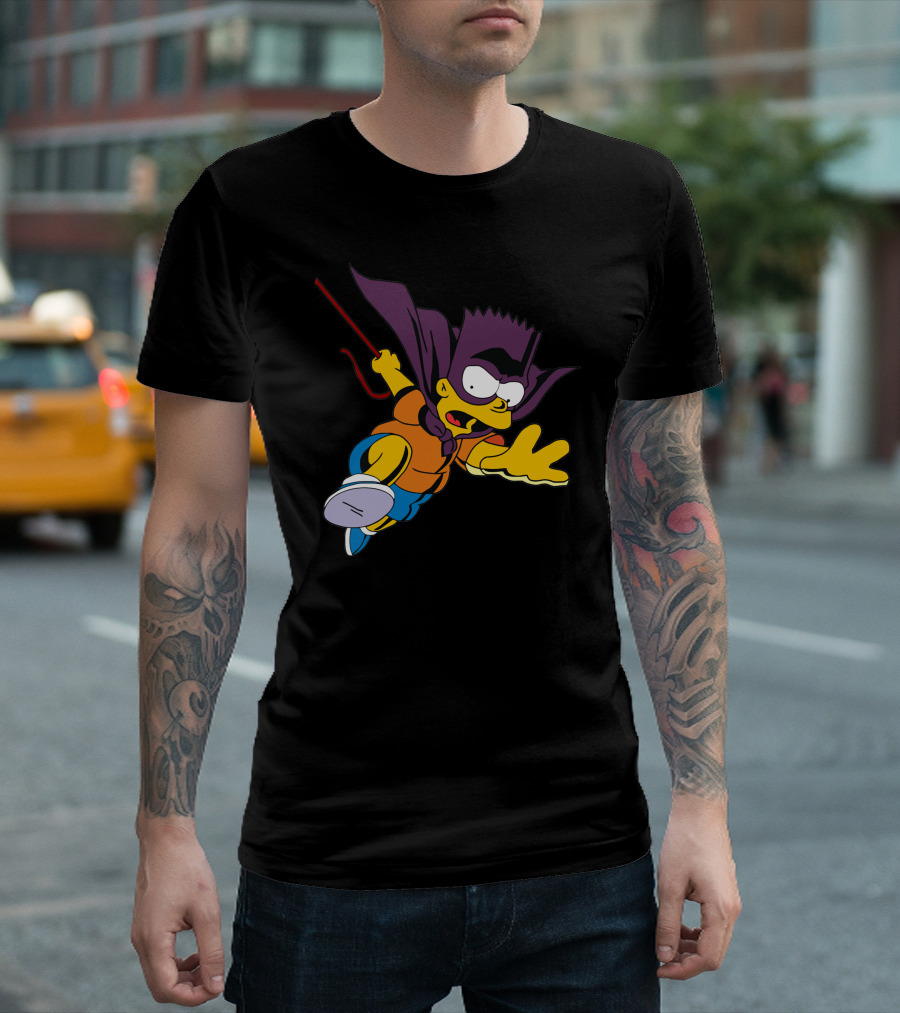 Bartman Swinging Action Hero Simpson T-Shirt