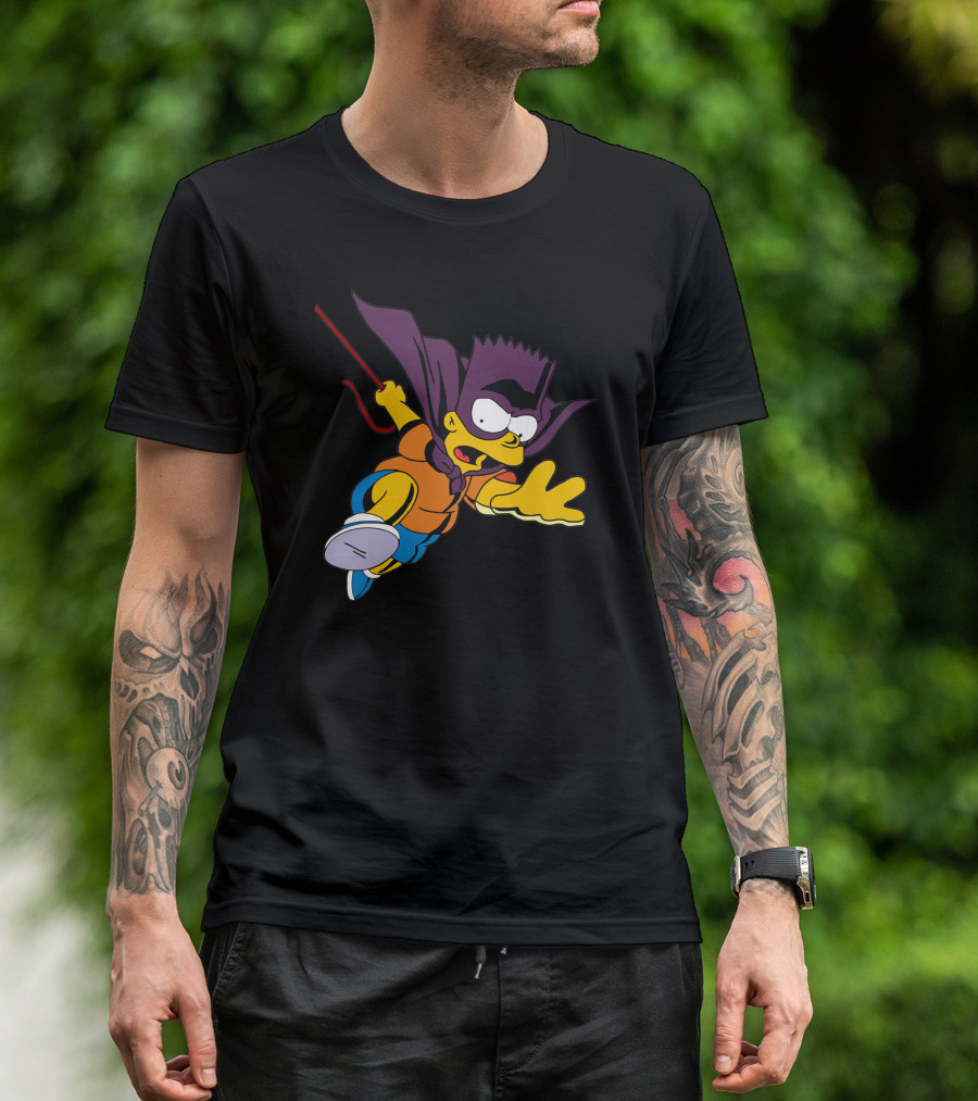 Bartman Swinging Action Hero Simpson T-Shirt