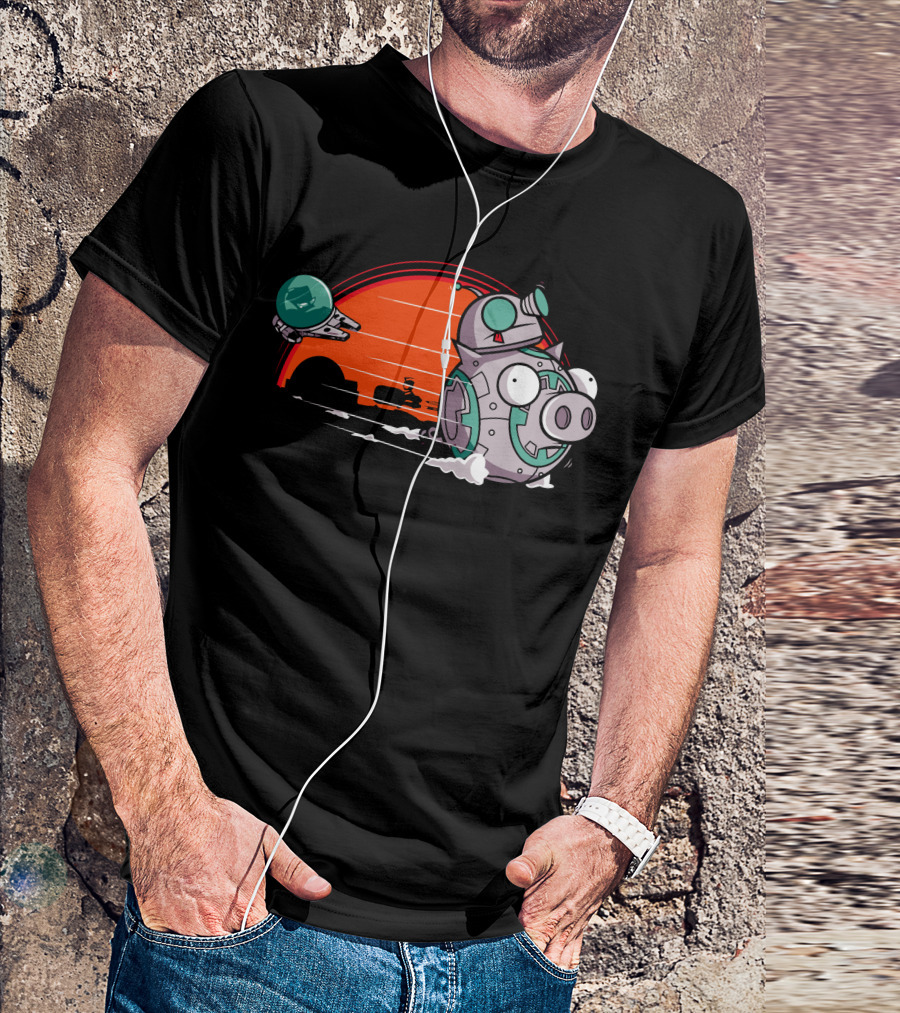 Bb Angry Birds Space Pig Star Wars T-Shirt