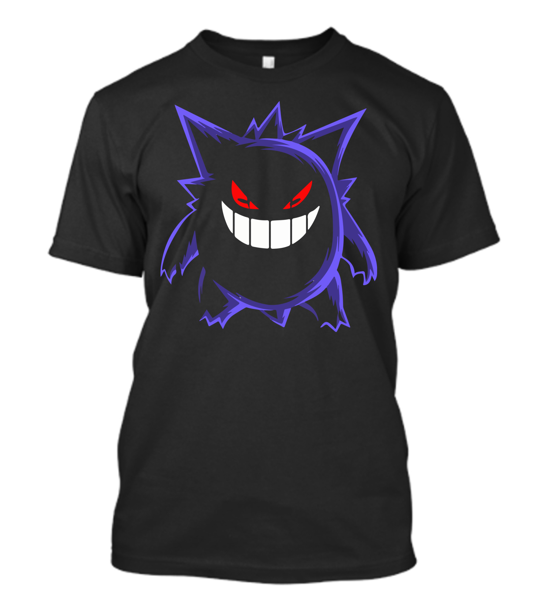 Gengar Black Ghost Pokemon T-Shirt