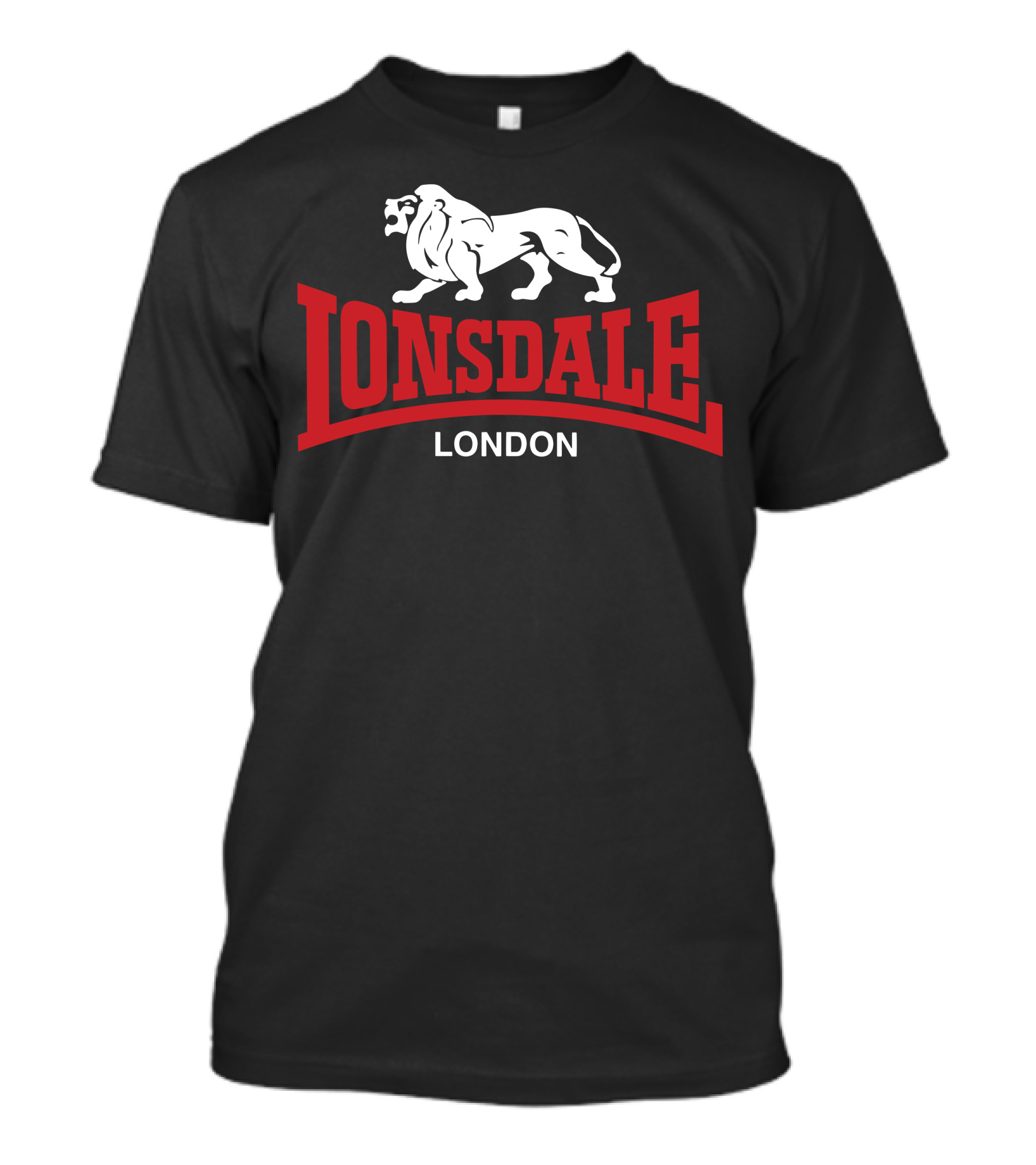 Lonsdale London Red And White Lion T-Shirt