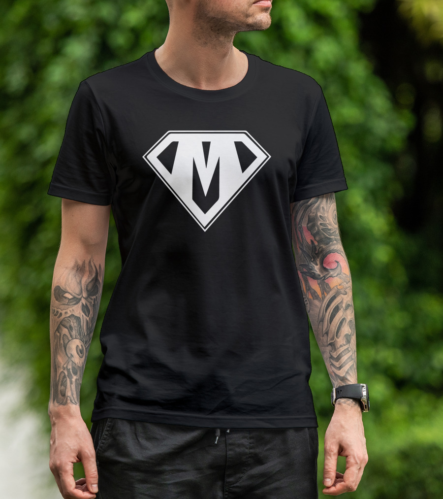 Moneyman Logo Shield Design M T-Shirt