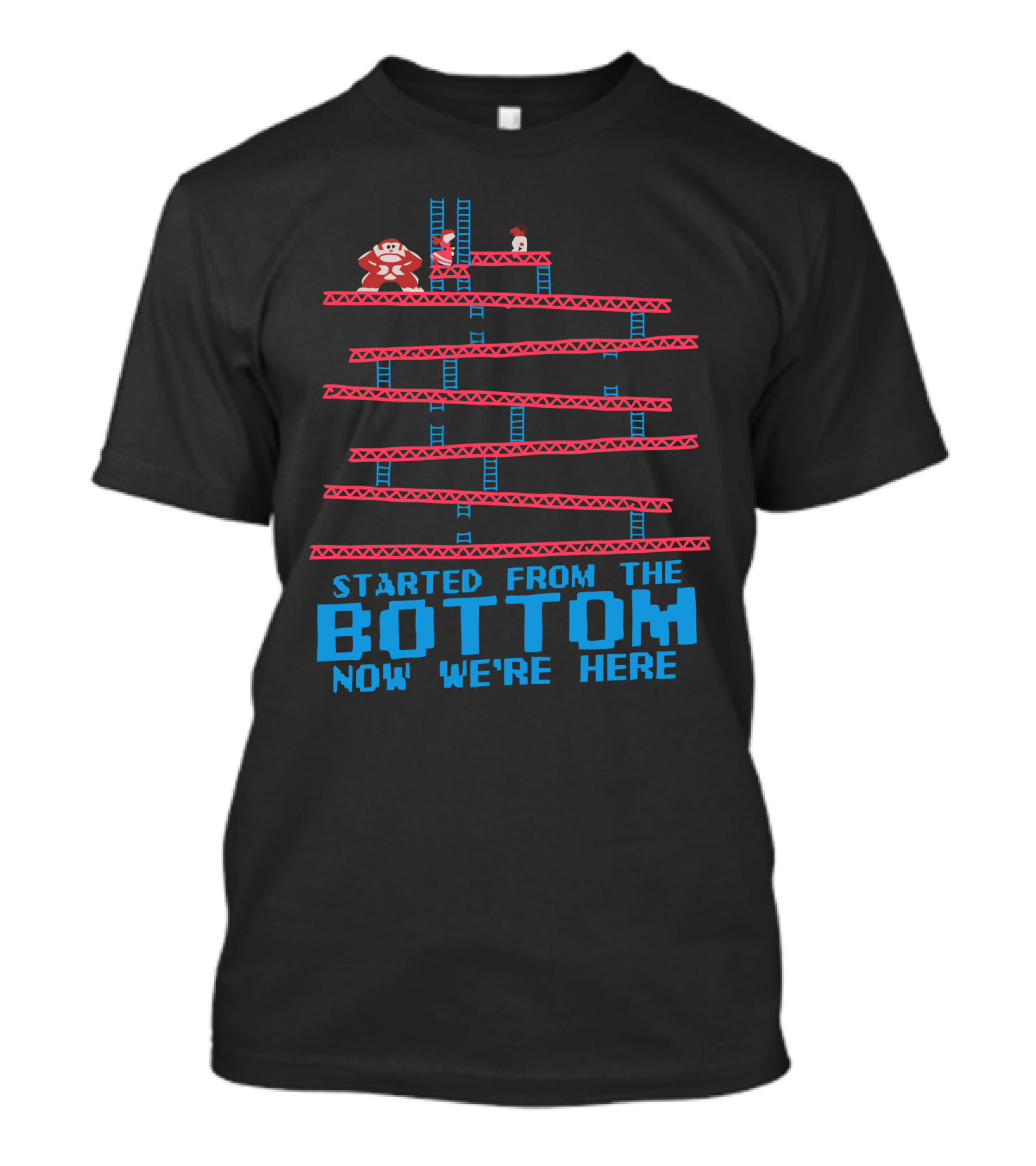 Drakey Kong Started From The Bottom Now We're Here T-Shirt