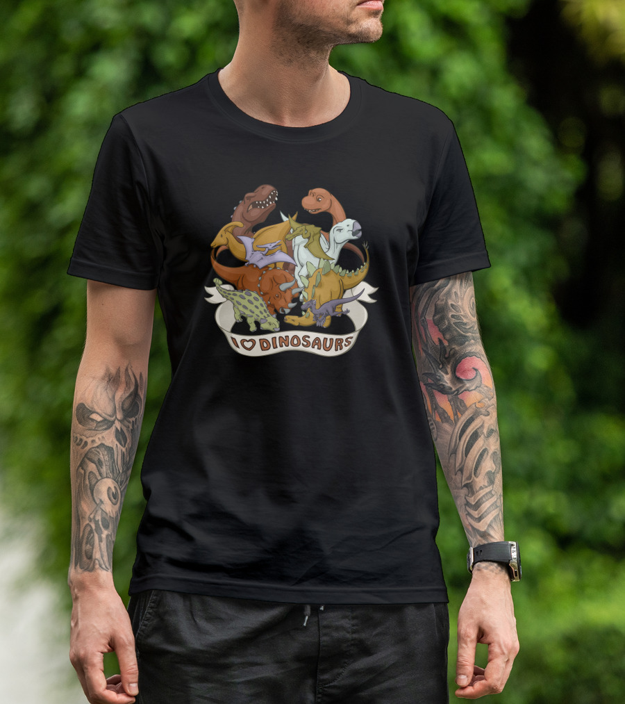 I Love Dinosaurs T-Shirt