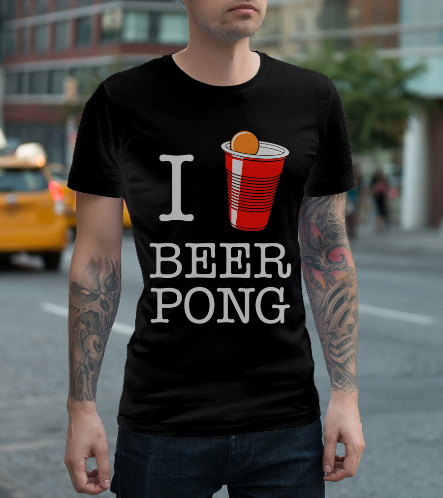 I Cup Beer Pong T-Shirt