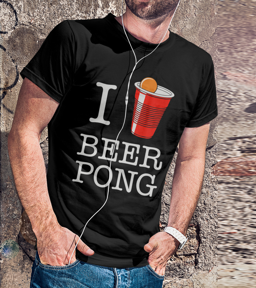 I Cup Beer Pong T-Shirt