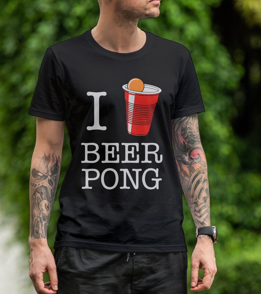 I Cup Beer Pong T-Shirt