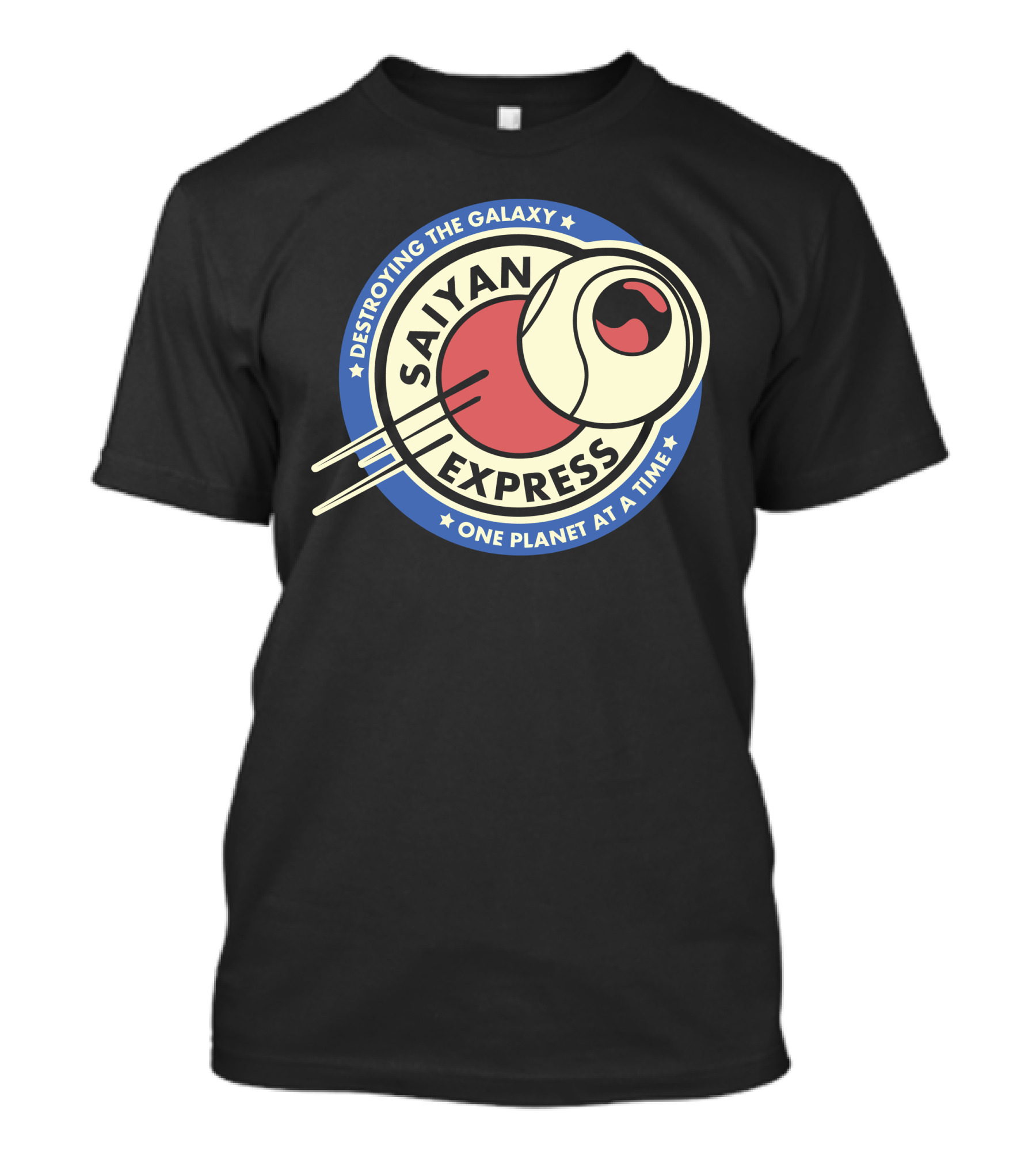 Saiyan Express Destroying The Galaxy One Planet At A Time T-Shirt
