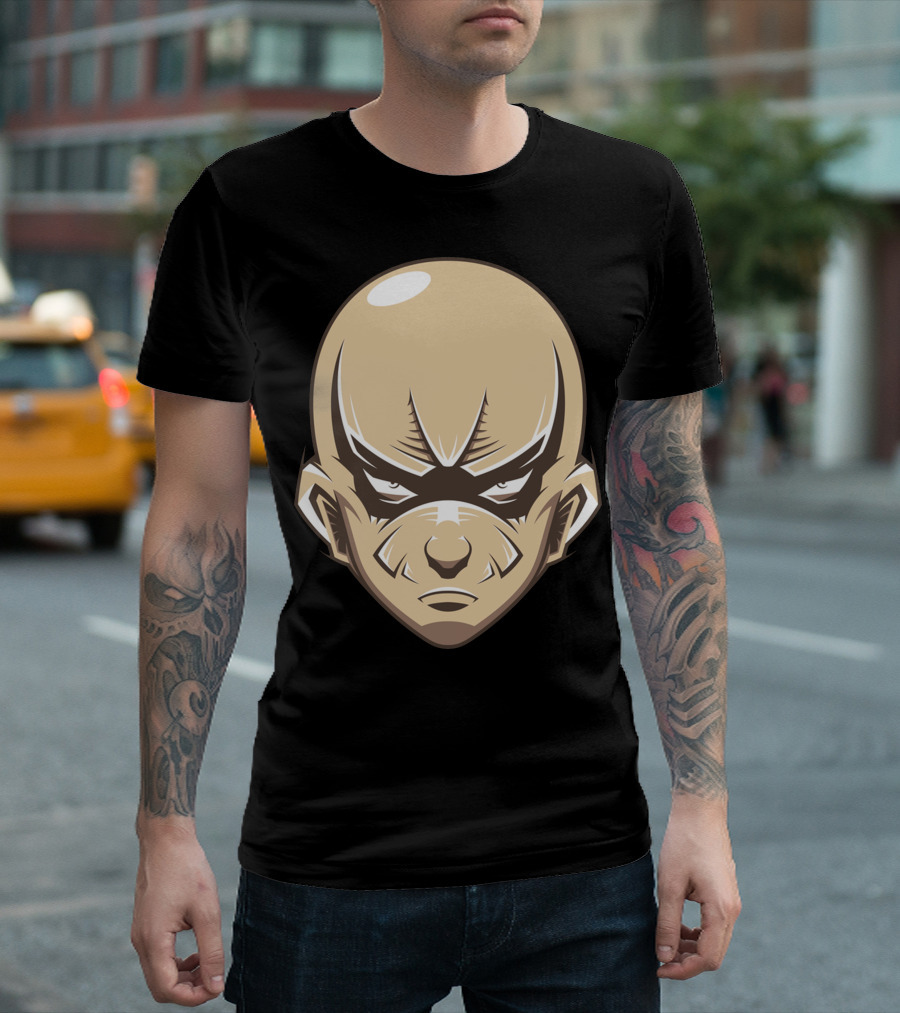 Avatar The Last Airbender Saitama Crossover Mashup Face T-Shirt