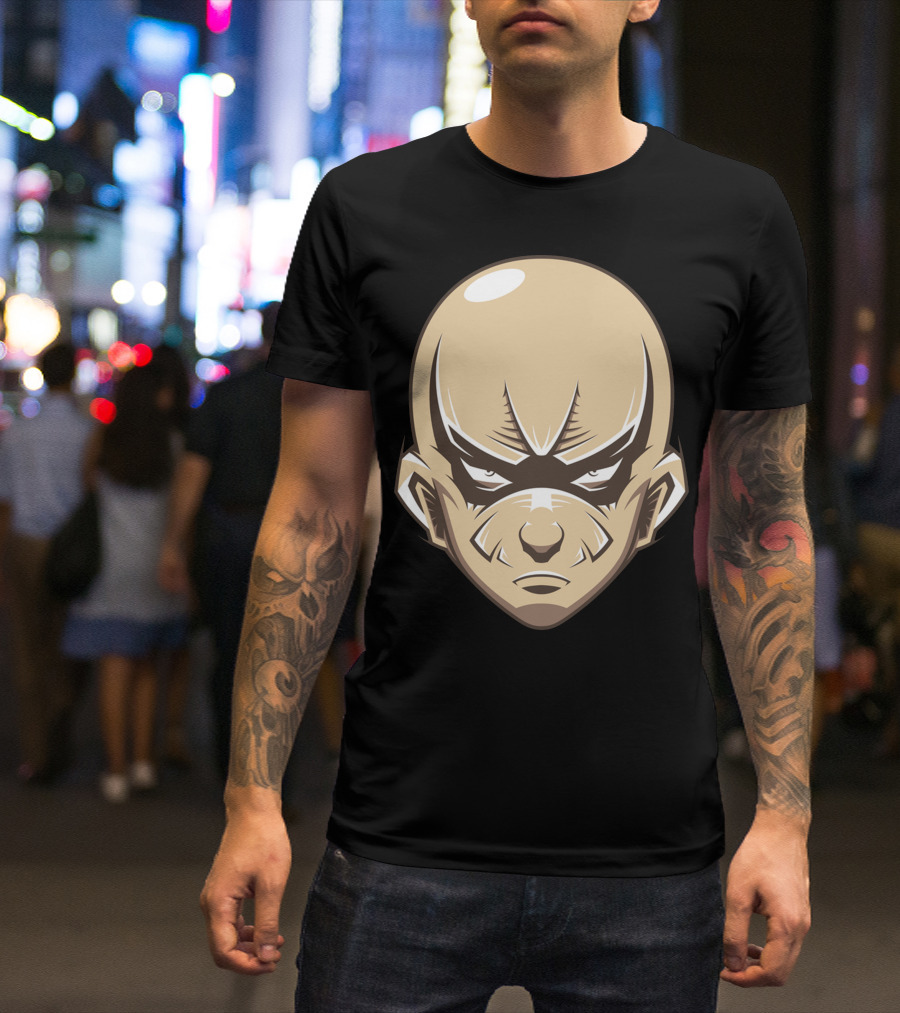 Avatar The Last Airbender Saitama Crossover Mashup Face T-Shirt