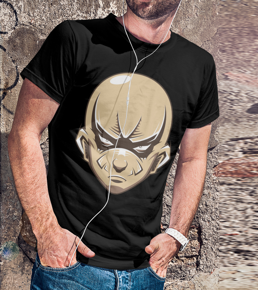 Avatar The Last Airbender Saitama Crossover Mashup Face T-Shirt